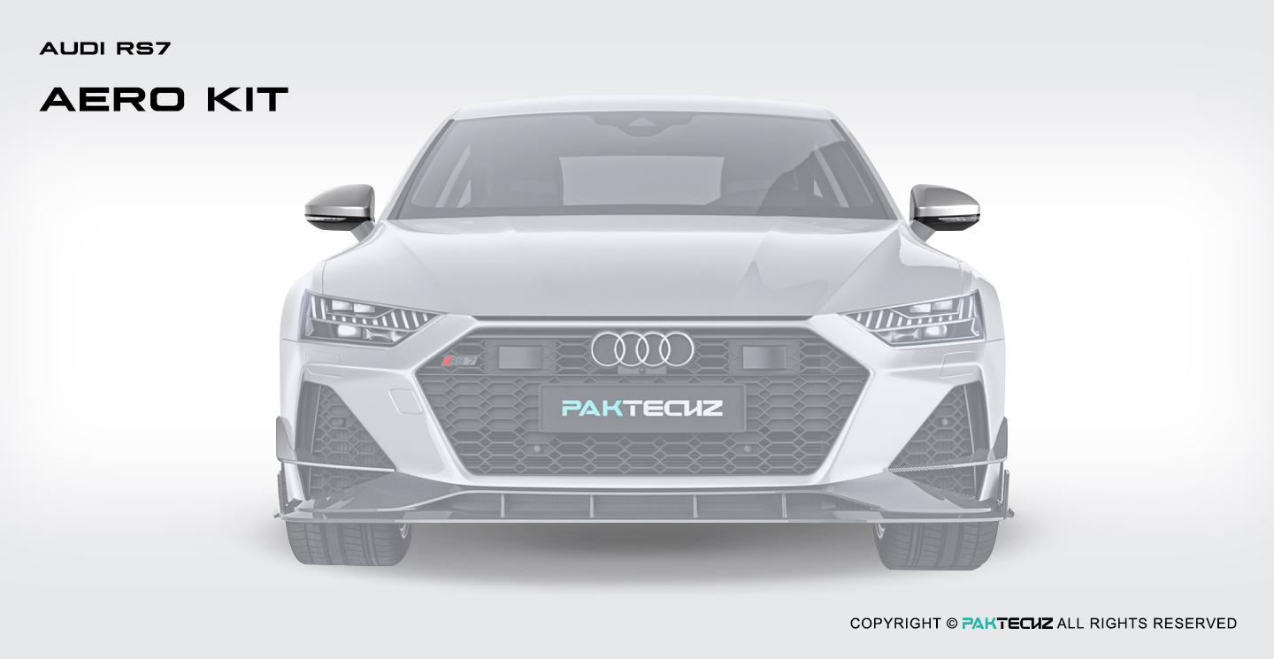 奥迪RS7 C8 OEM 款碳纤维后视镜壳