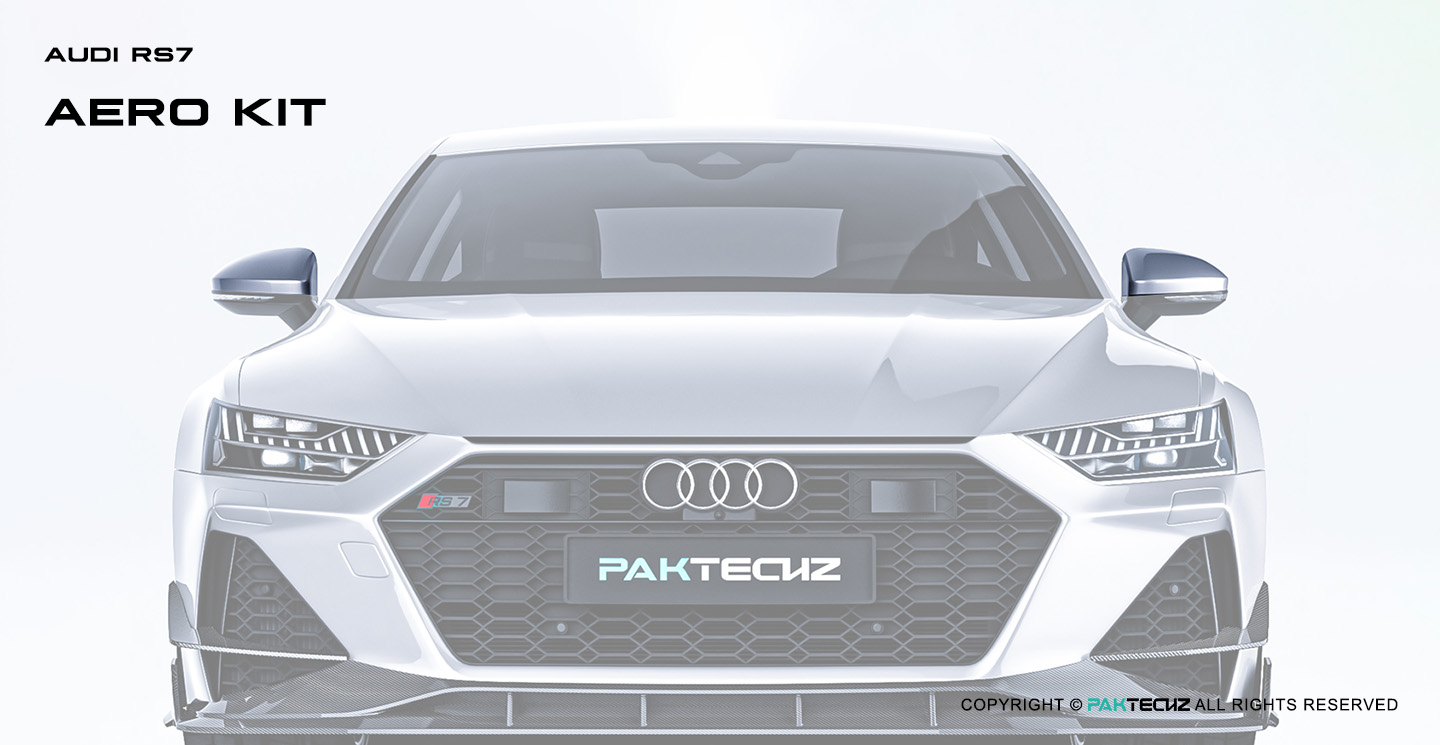 奥迪RS7 C8 OEM 款碳纤维后视镜壳