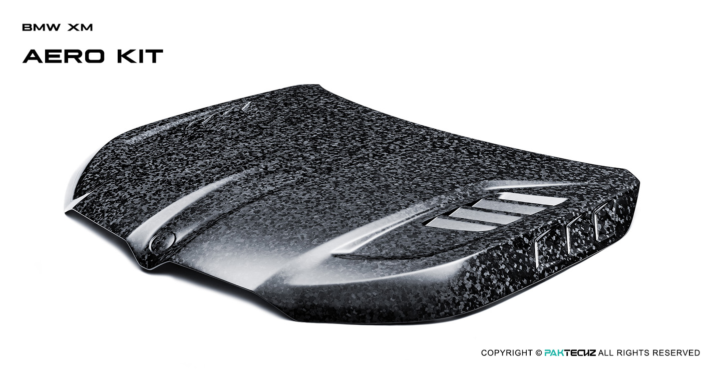 BMW XM (G09) Paktechz Design Carbon Fiber Hood