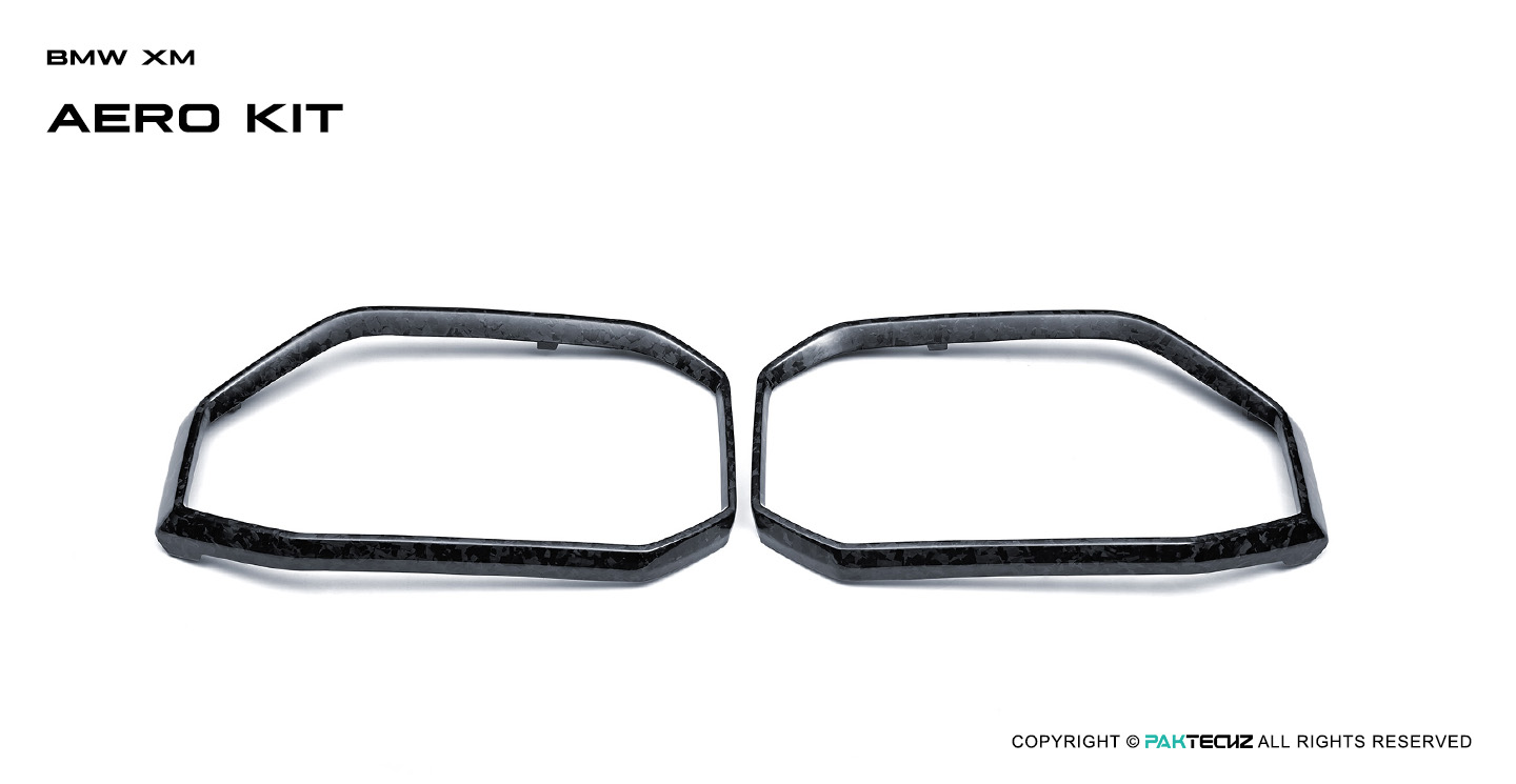 BMW XM (G09) Paktechz Design Carbon Fiber Grille Trim