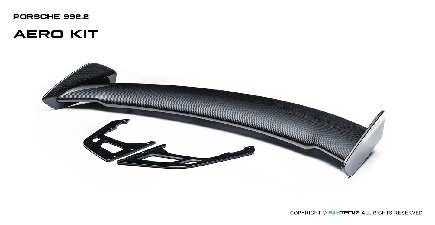 保时捷 992.2 Paktechz 款碳纤维尾翼