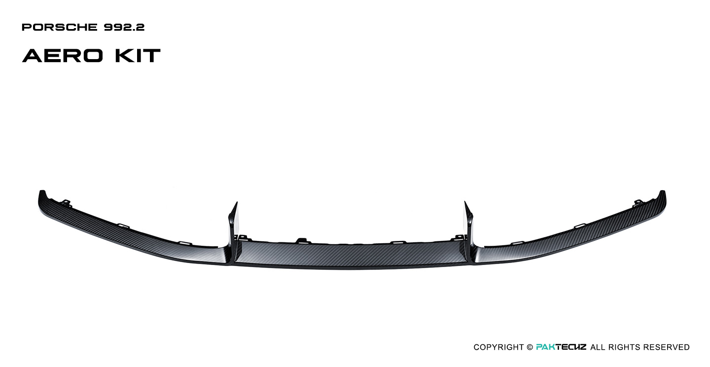 Porsche 992.2 Paktechz Design Carbon Fiber Front Vent Trim