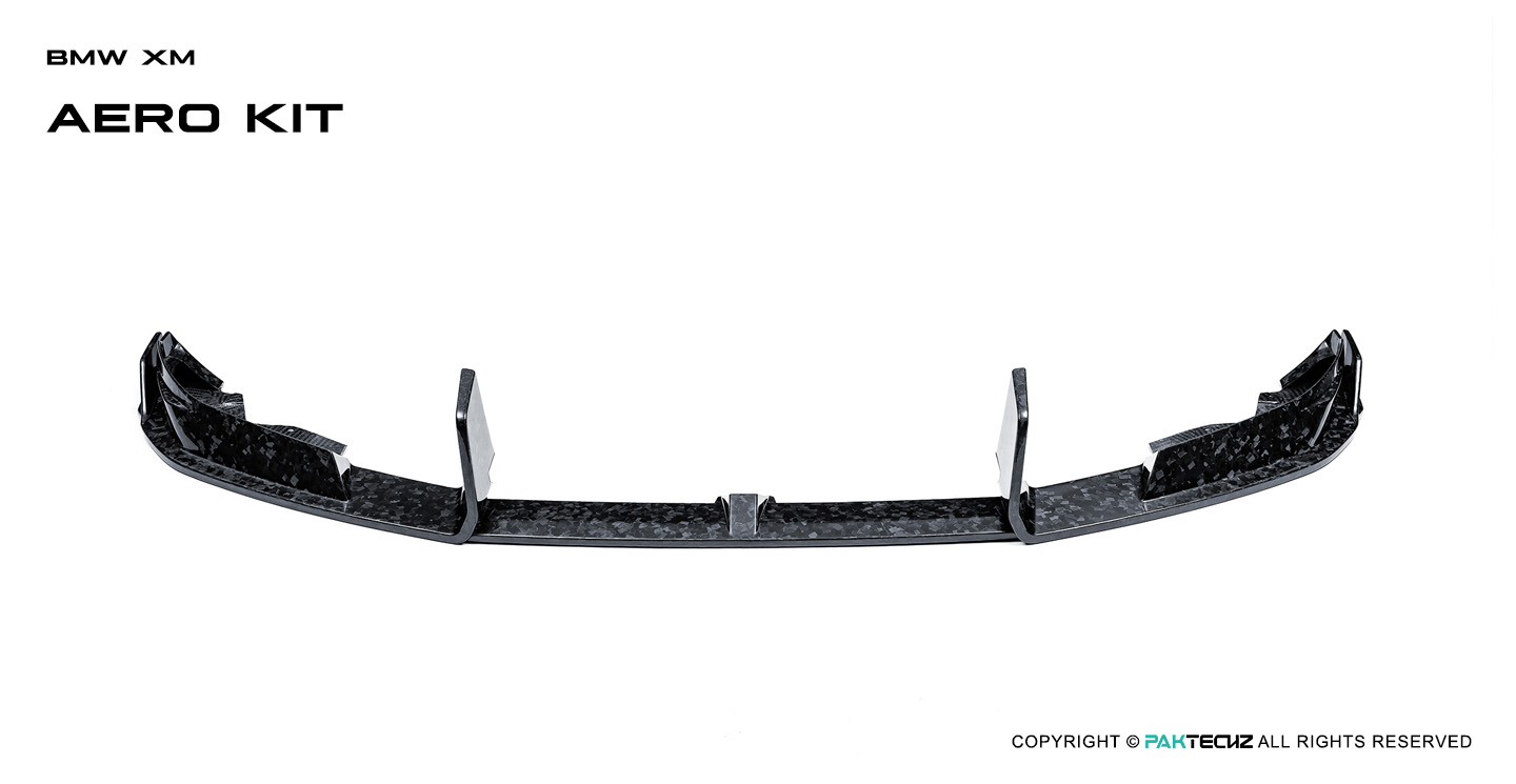 BMW XM (G09) Paktechz Design Carbon Fiber Front Lip