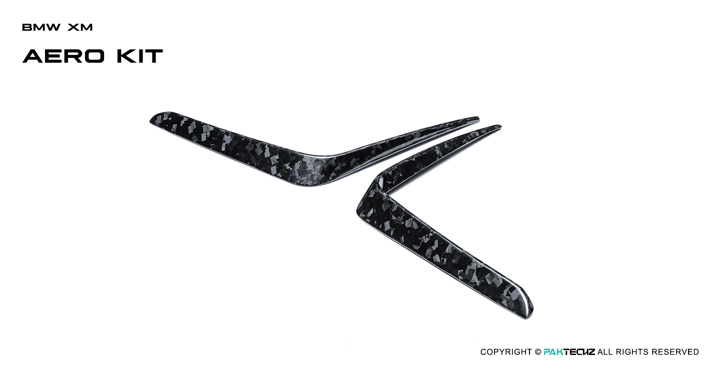 BMW XM (G09) Paktechz Design Carbon Fiber Rear Canards