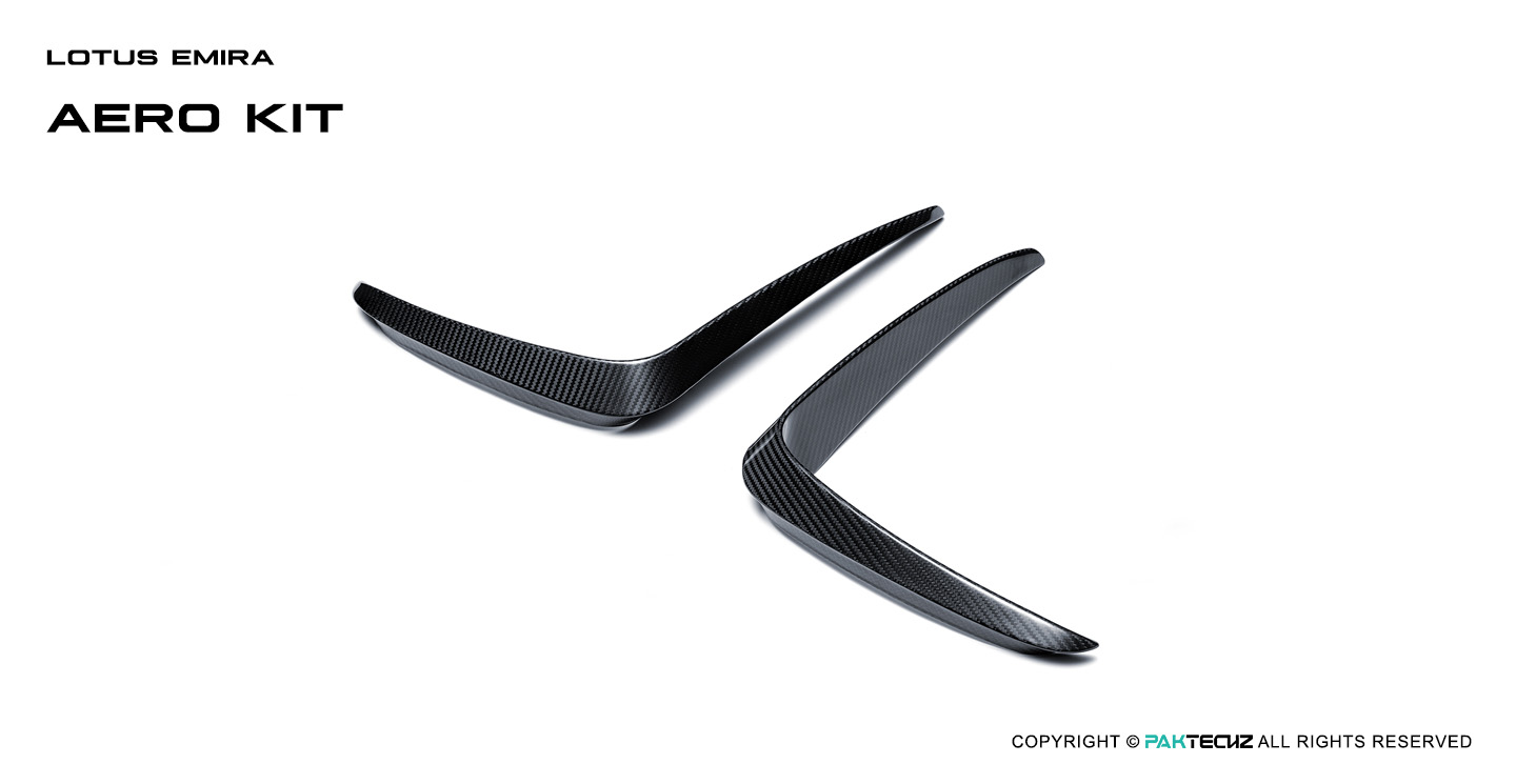 Lotus EMIRA Paktechz Design Carbon Fiber Rear Canards