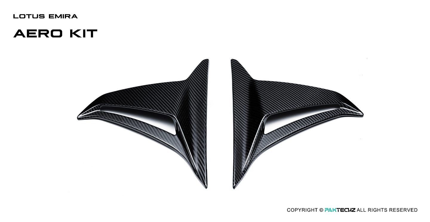 Lotus EMIRA Paktechz Design Carbon Fiber Front Canards