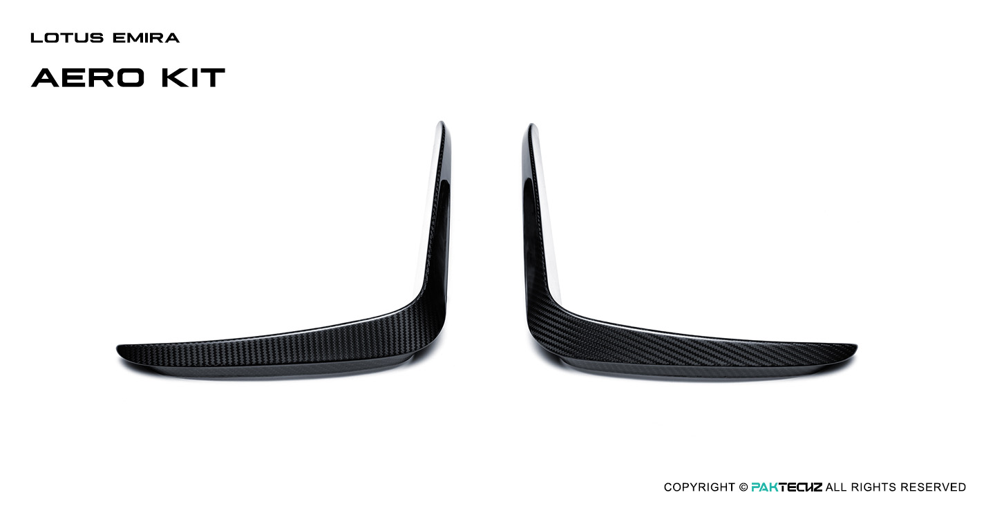 Lotus EMIRA Paktechz Design Carbon Fiber Rear Canards