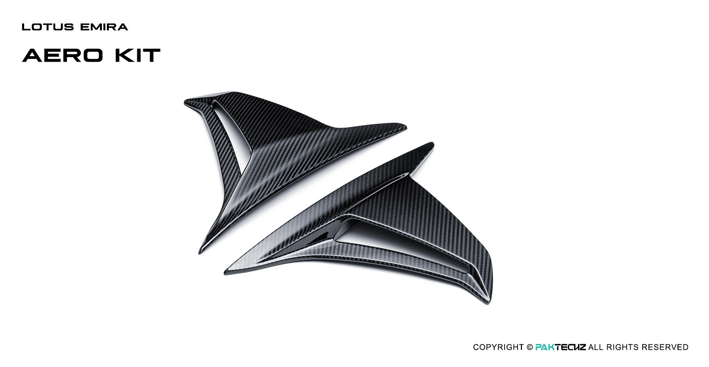 Lotus EMIRA Paktechz Design Carbon Fiber Front Canards