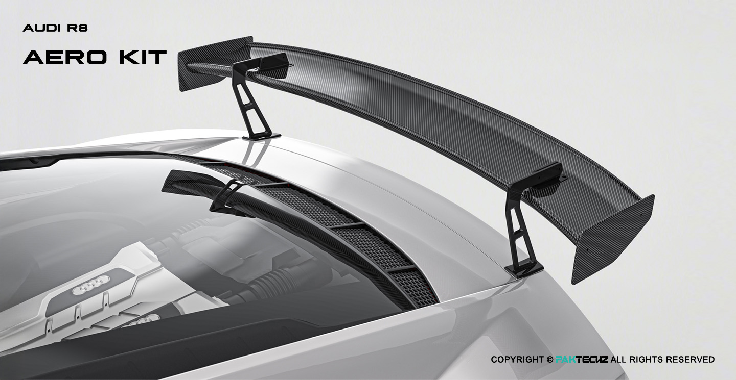 Audi R8 Paktechz Design Rear Spoiler