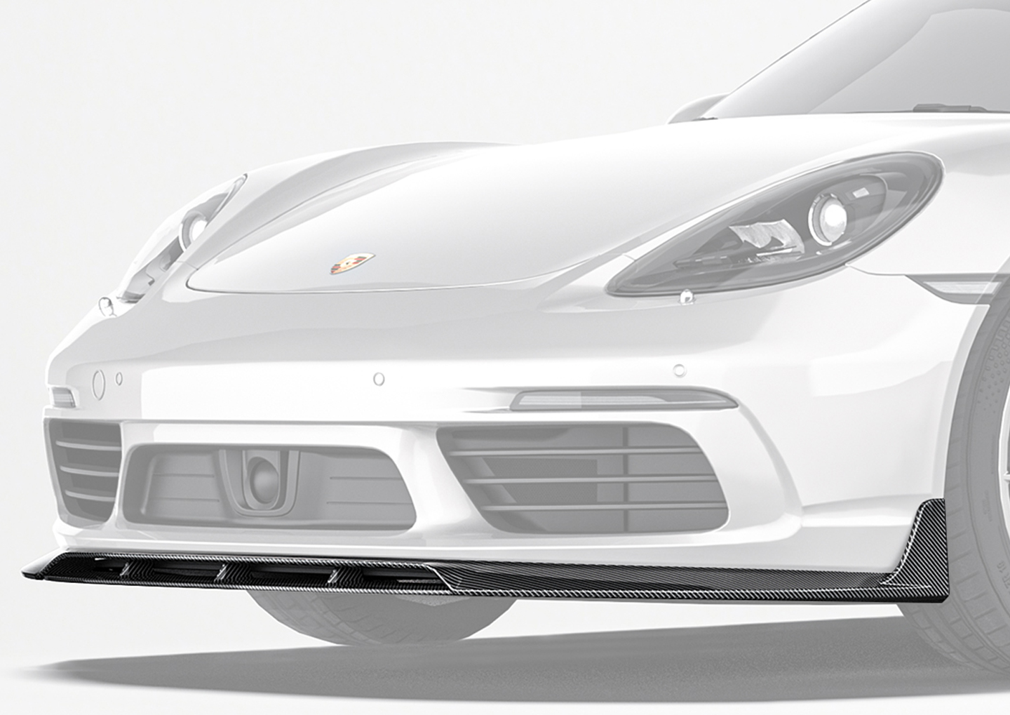 Paktechz Carbon Fiber Front Lip: A Must-Have for Porsche 718 Owners
