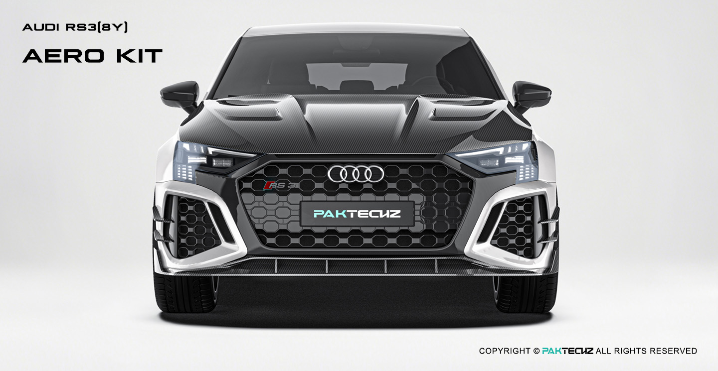 Audi RS3(8Y) Carbon Fiber Aerodynamic Body Kit