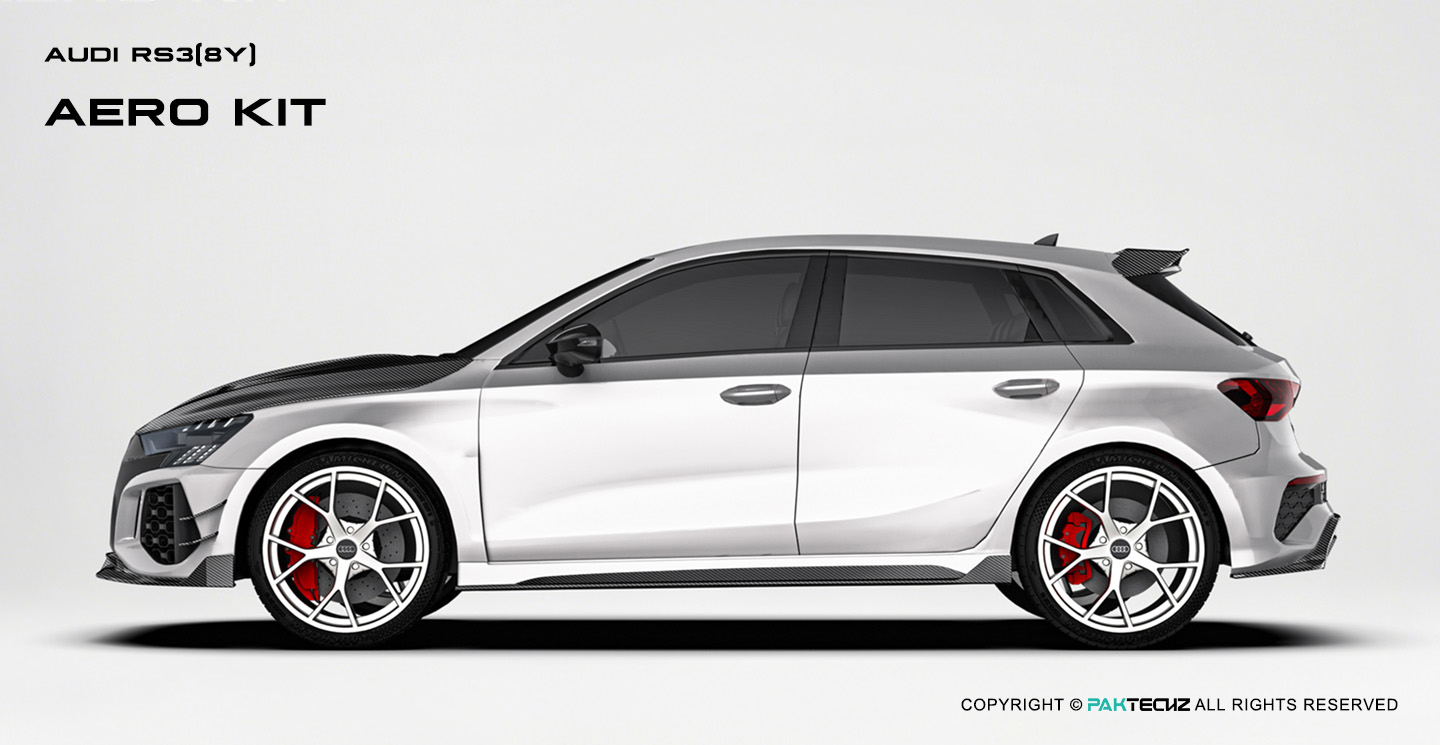 Audi RS3(8Y) Carbon Fiber Aerodynamic Body Kit