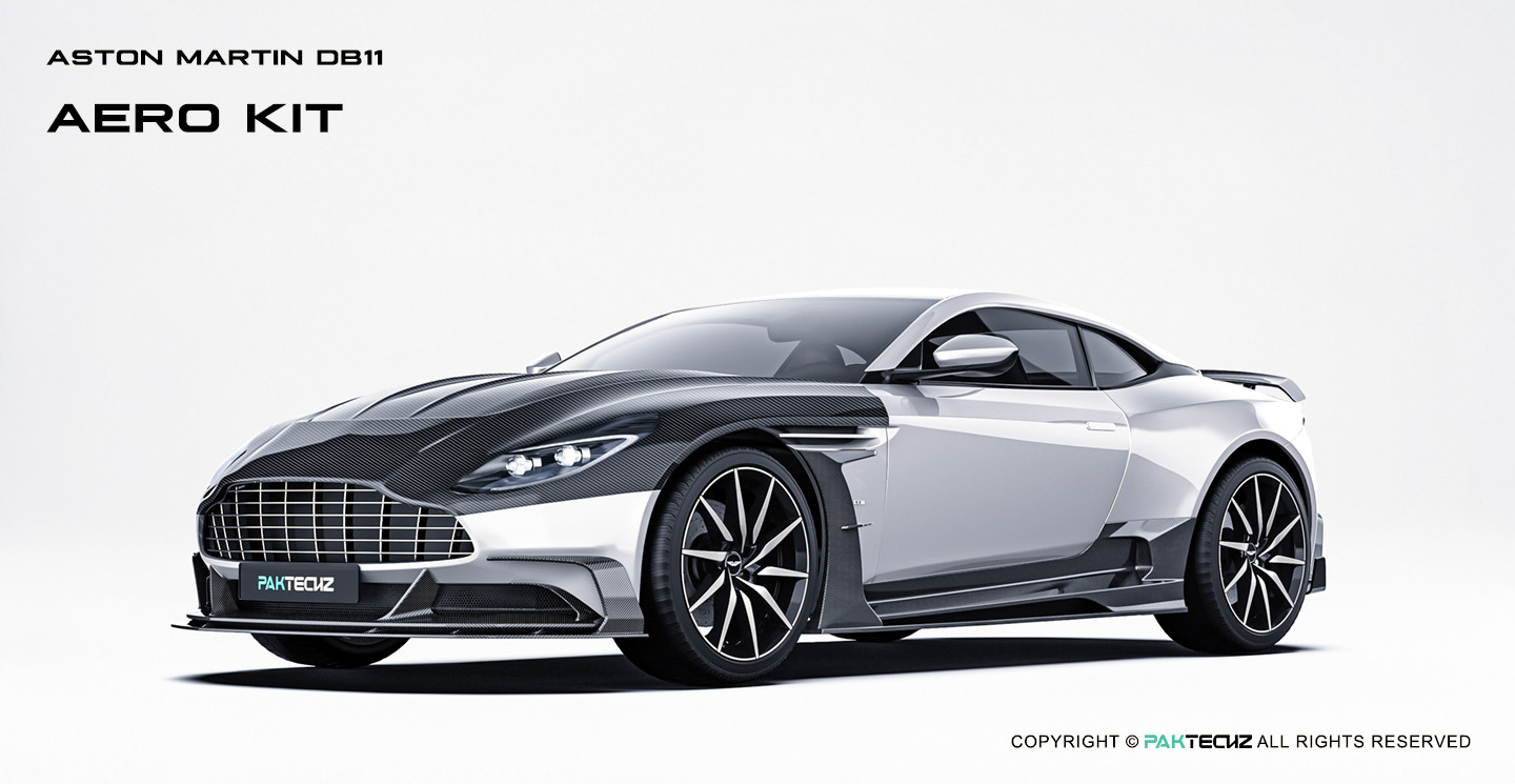 Aston Martin DB11 Paktechz Design Lower Front Lip