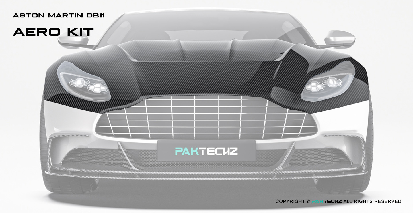 Aston Martin DB11 Paktechz Design Carbon Fiber Hood