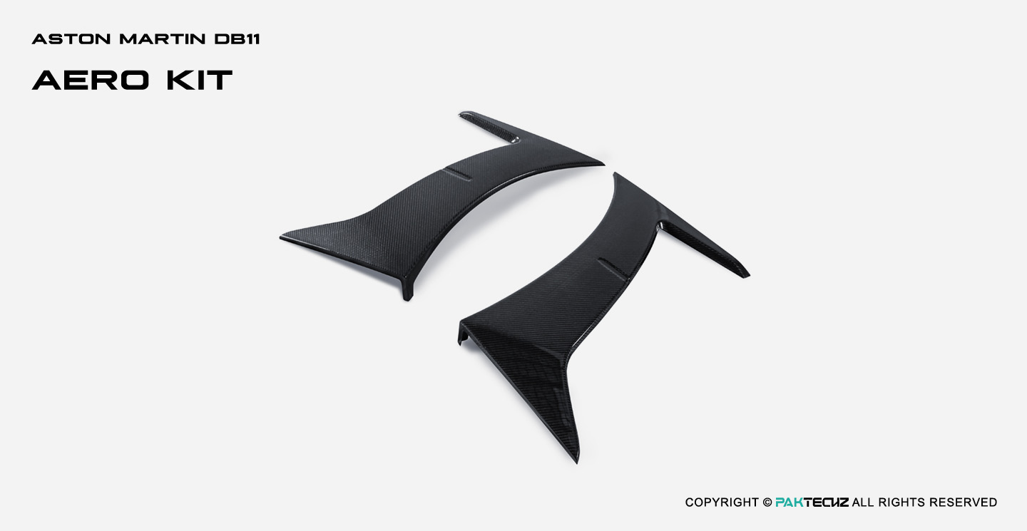 Aston Martin DB11 Paktechz Design Carbon Fiber Fender Trims