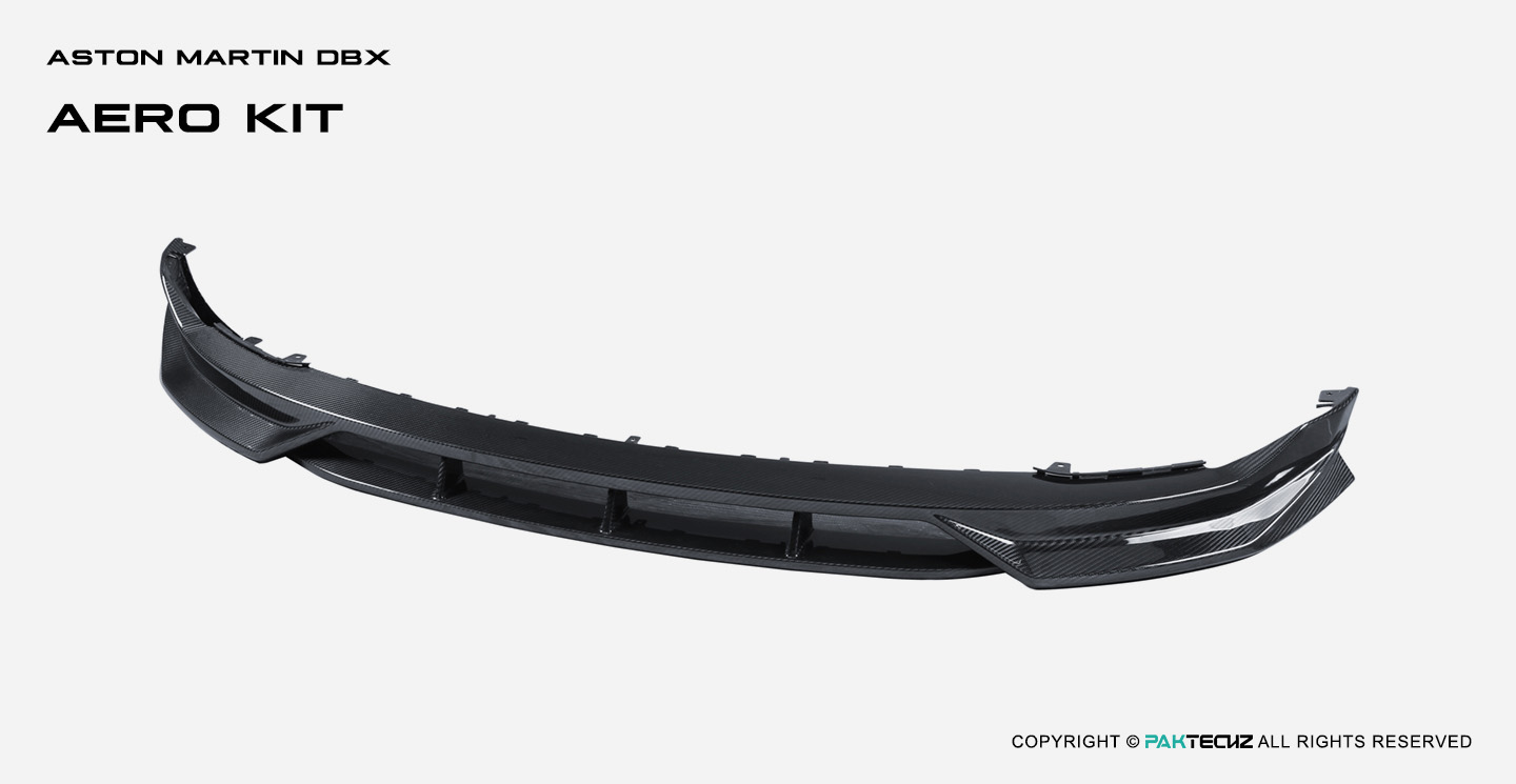 Aston Martin DBX Paktechz Design Carbon Fiber Front Lip