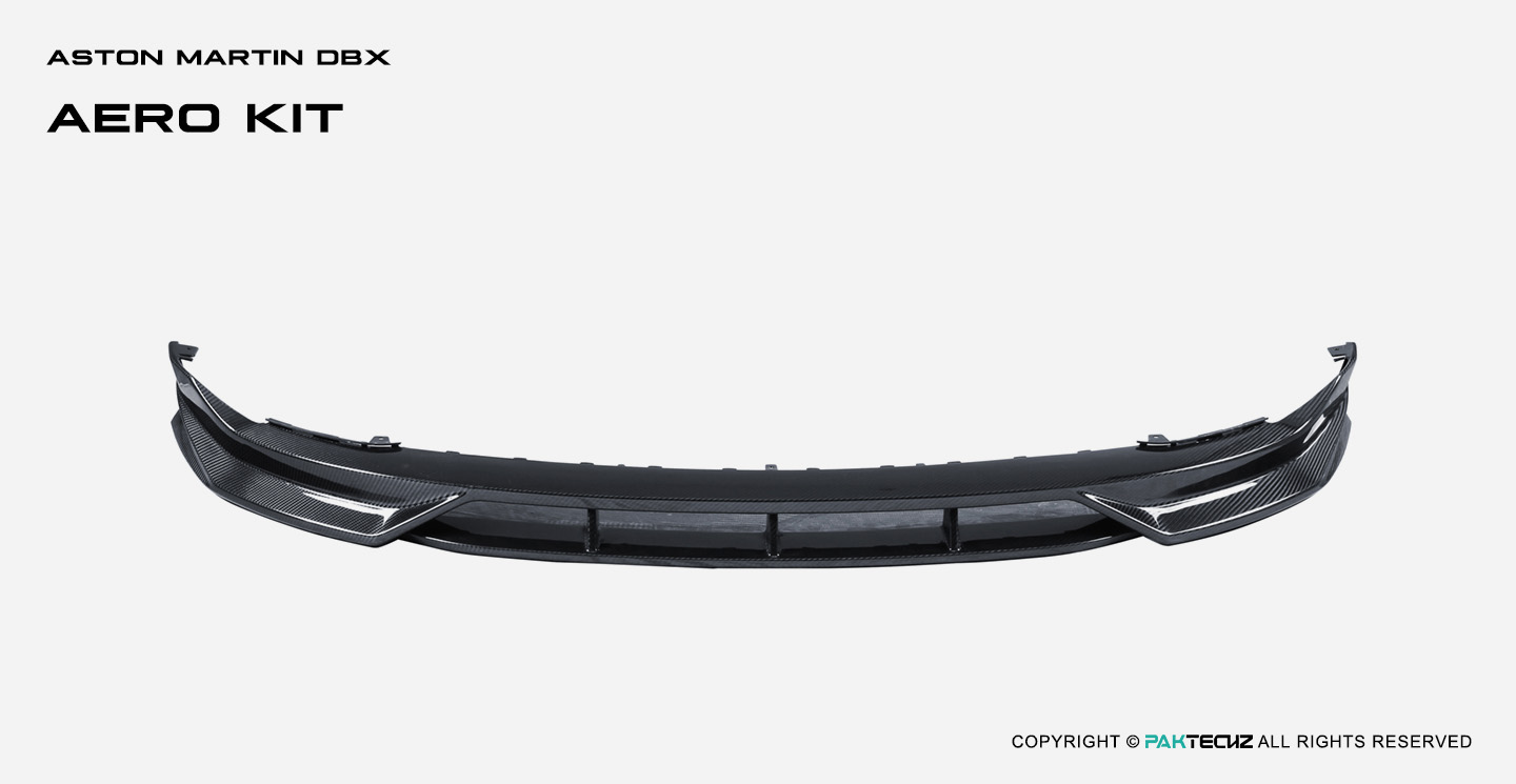 Aston Martin DBX Paktechz Design Carbon Fiber Front Lip