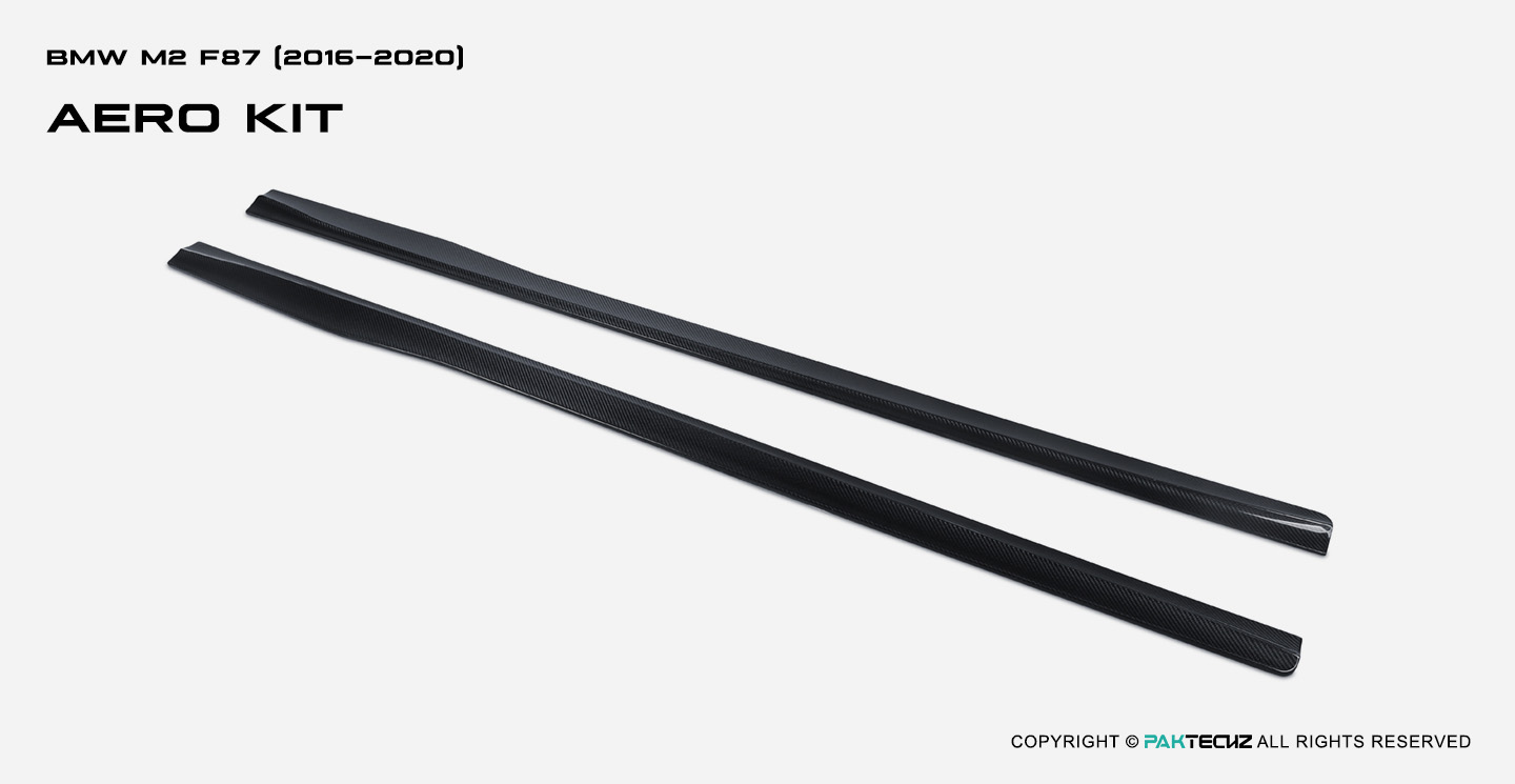 宝马 M2 M2C F87 Paktechz 款侧裙