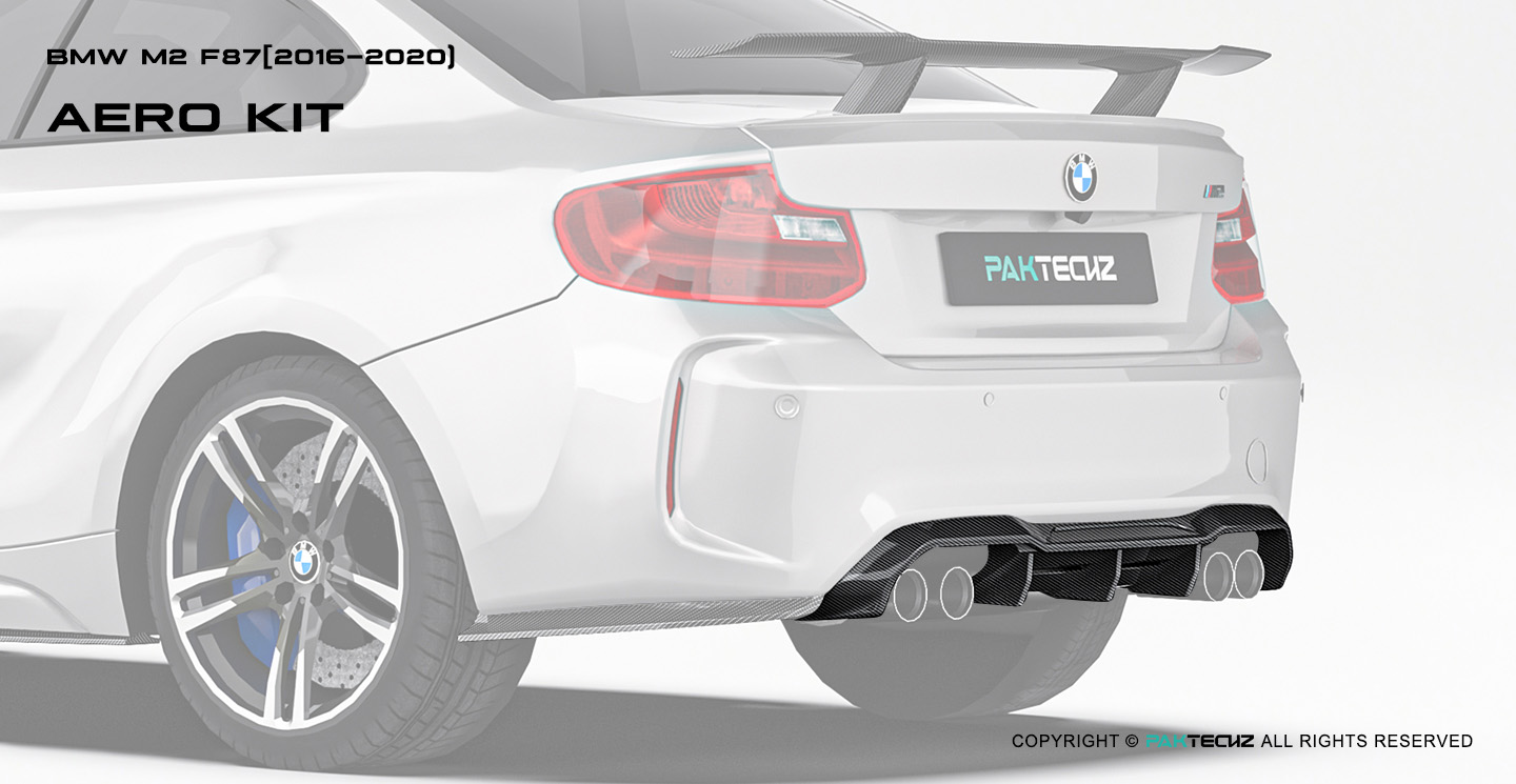 宝马 M2 M2C F87 Paktechz 款后唇
