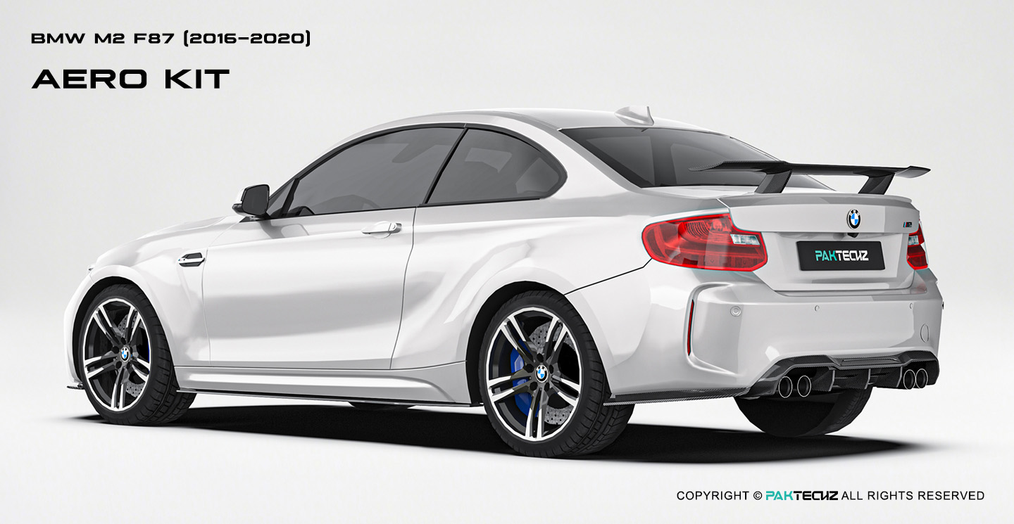 宝马 M2 M2C F87 Paktechz 款后唇