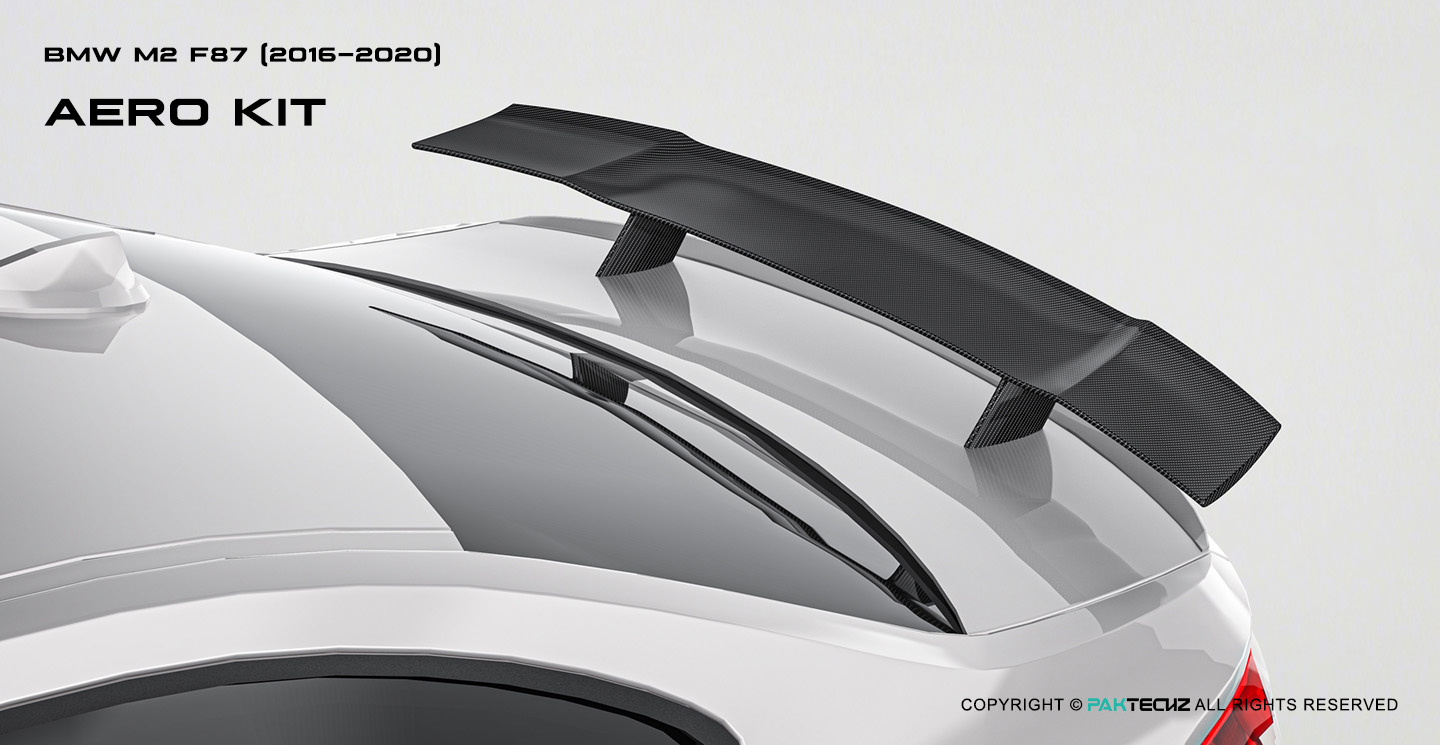 宝马 M2 M2C F87 Paktechz 款尾翼