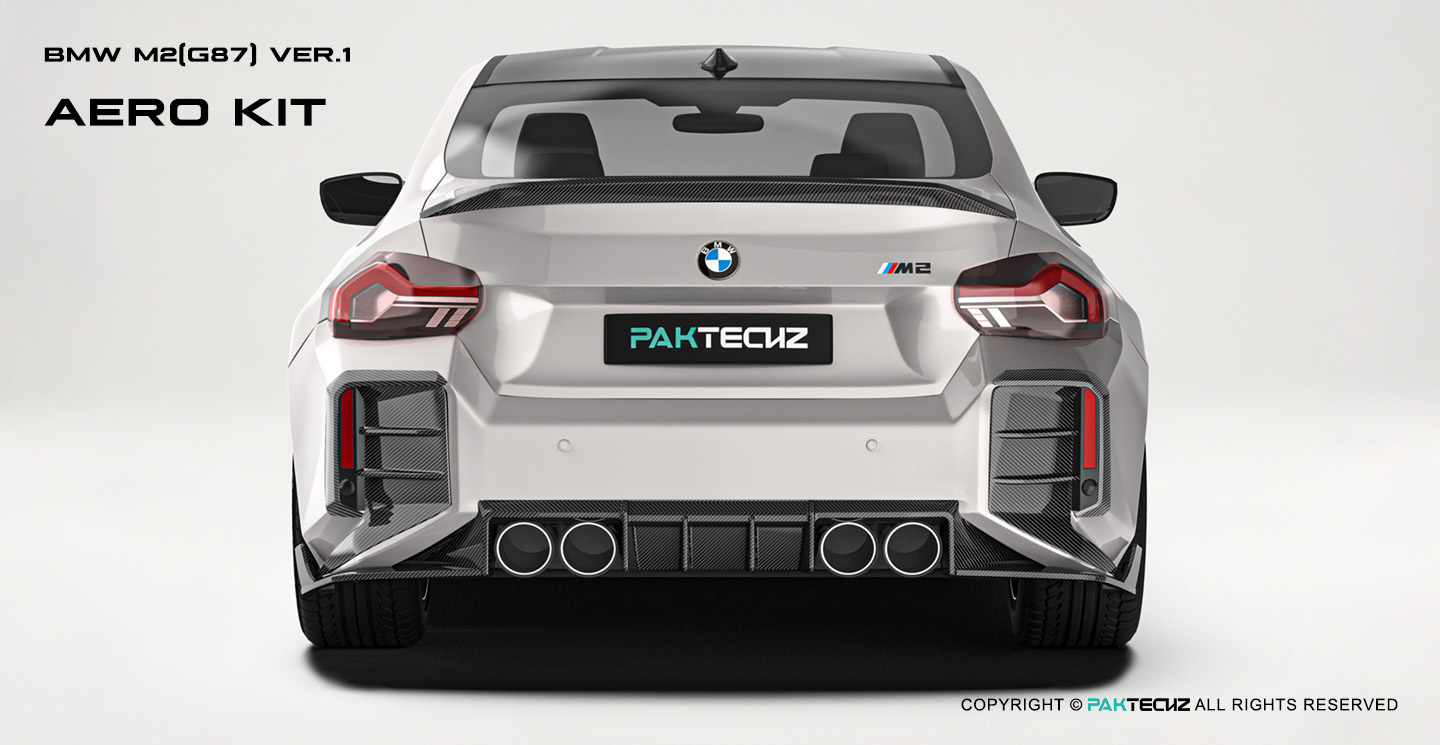 BMW M2 G87 Ver.1 Paktechz Carbon Fiber Aerodynamic Body Kit