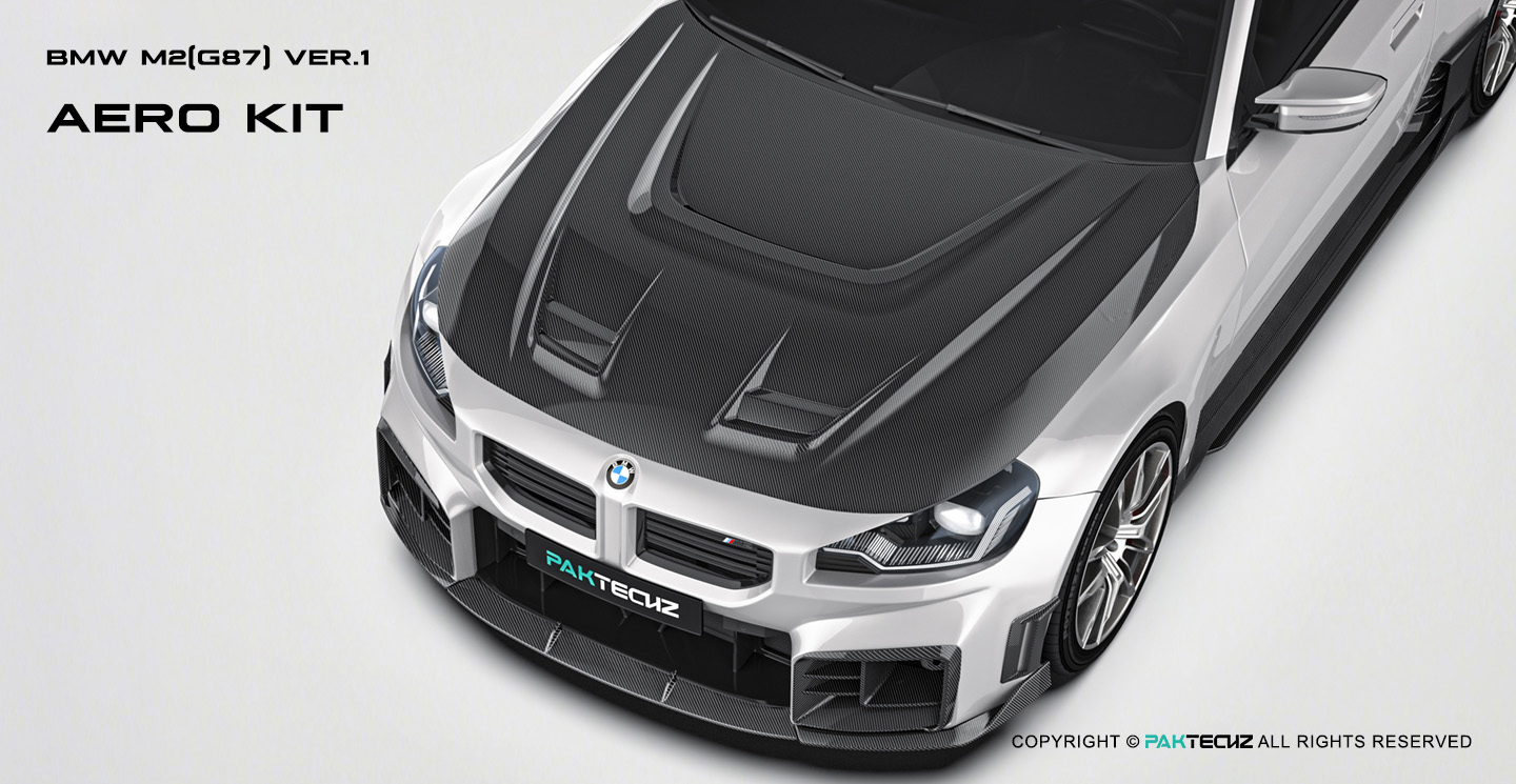 BMW M2 G87 Ver.1 Paktechz Carbon Fiber Aerodynamic Body Kit