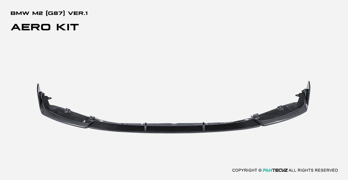 宝马M2 G87 Paktechz碳纤维前唇Ver.1