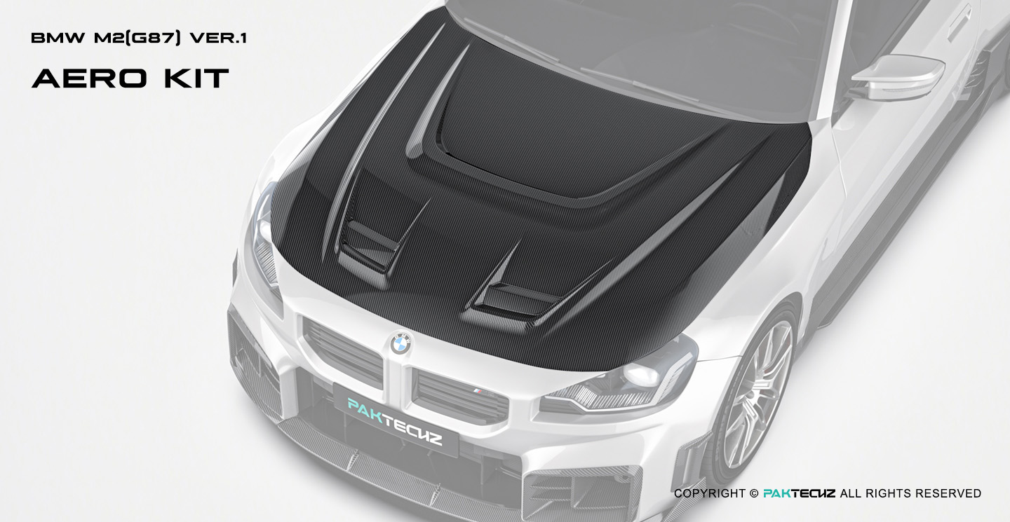 宝马M2 G87 Paktechz 款碳纤维机盖Ver.1