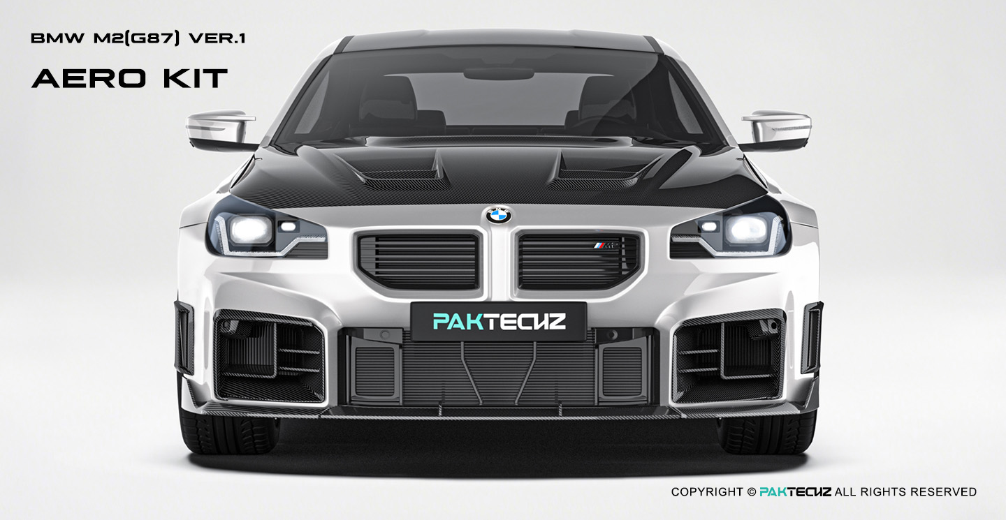 BMW M2 G87 Paktechz Carbon Fiber Front Air Ducts Ver.1