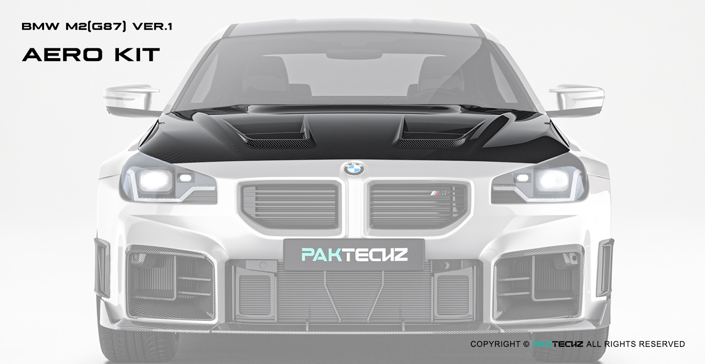 宝马M2 G87 Paktechz 款碳纤维机盖Ver.1