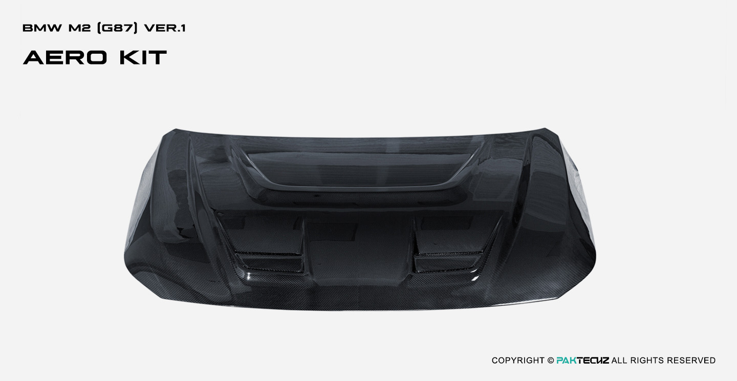 宝马M2 G87 Paktechz 款碳纤维机盖Ver.1