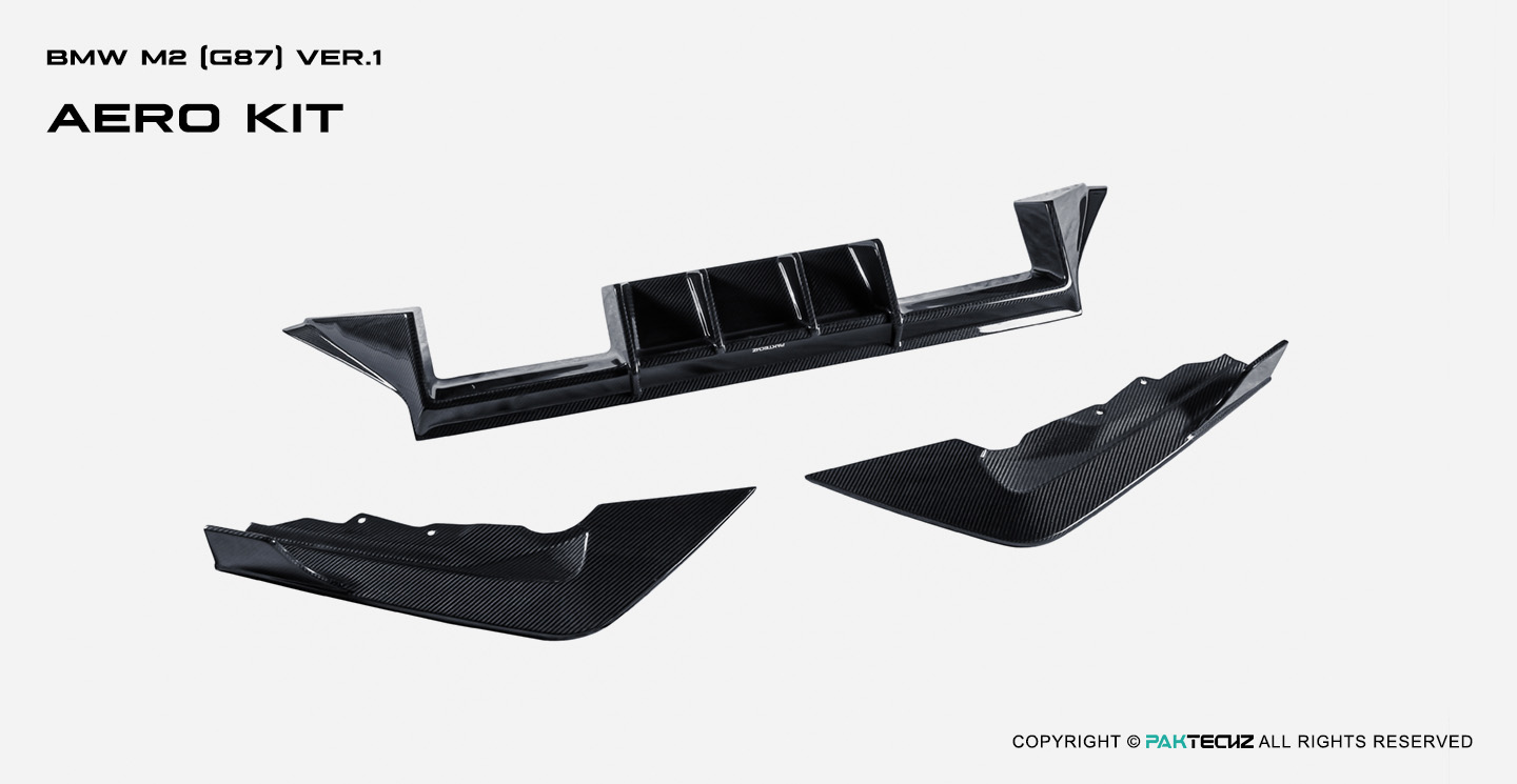宝马M2 G87 Paktechz 款碳纤维后唇Ver.1