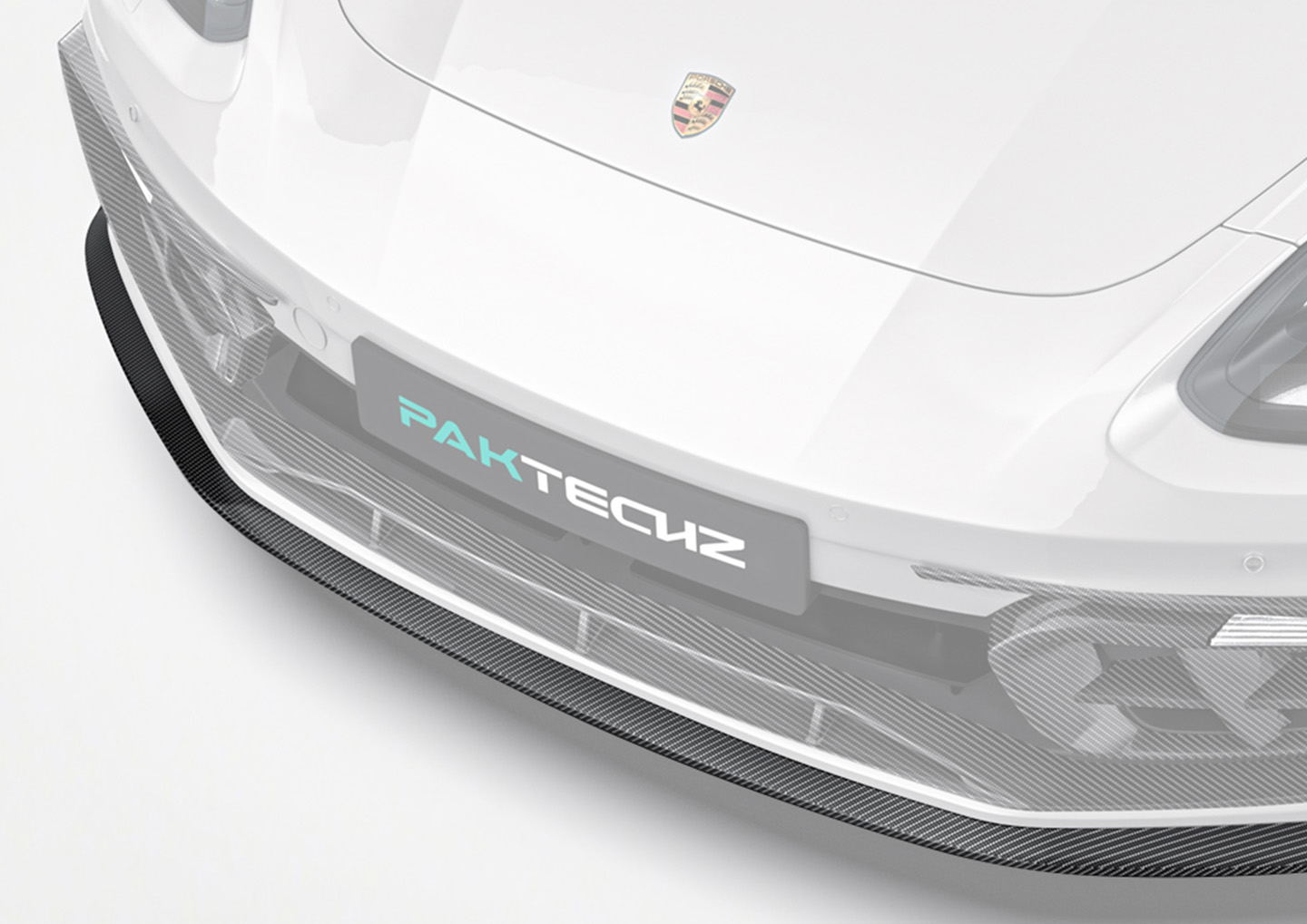 Reduce Drag and Optimize Control with Paktechz Porsche Panamera Carbon Fiber Front Lip