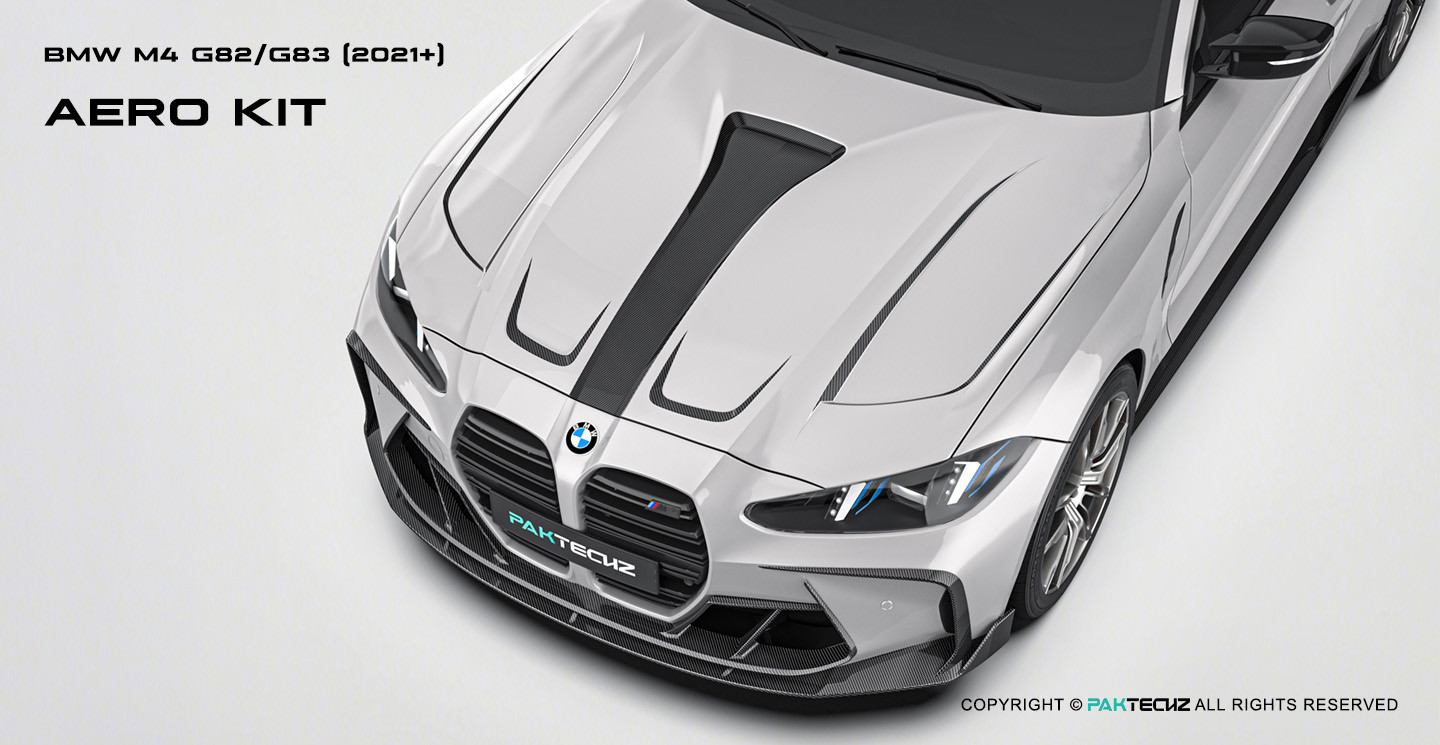 BMW M4 (G82 G83) Paktechz Carbon Fiber Aerodynamics kit