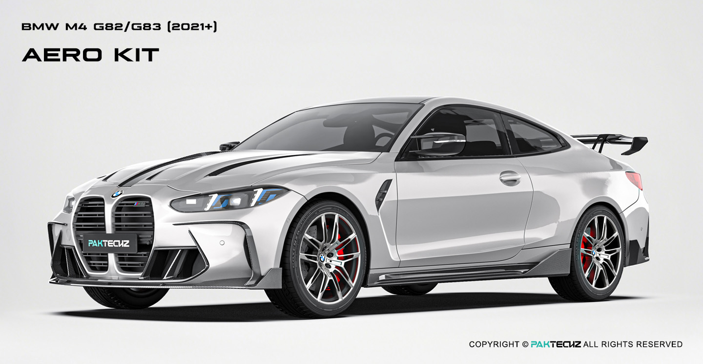 BMW M4 (G82 G83) Paktechz Carbon Fiber Aerodynamics kit