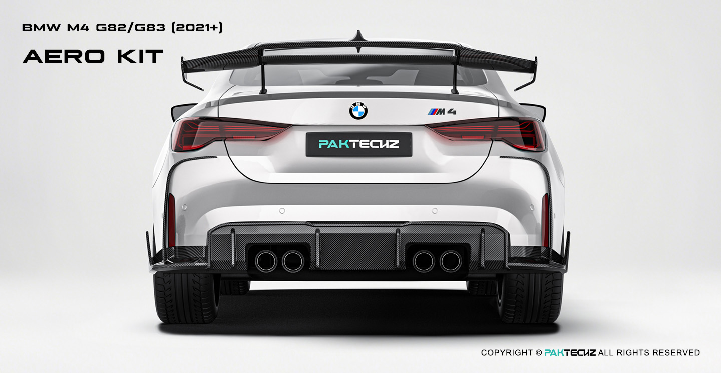 BMW M4 (G82 G83) Paktechz Carbon Fiber Aerodynamics kit