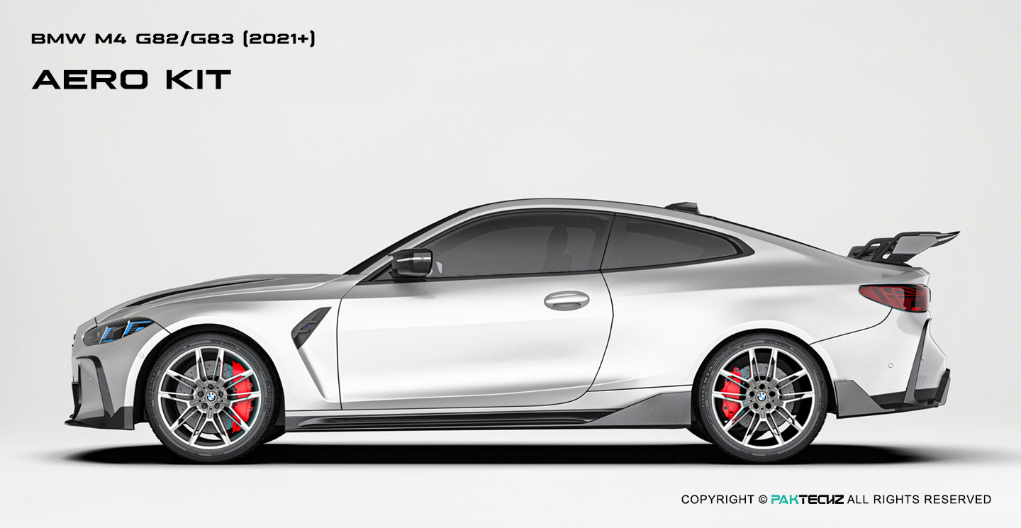 BMW M4 (G82 G83) Paktechz Carbon Fiber Aerodynamics kit
