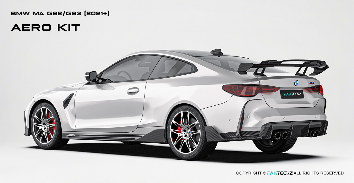 BMW M4 (G82 G83) Paktechz Carbon Fiber Aerodynamics kit