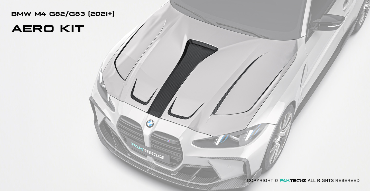 BMW M4 (G82 G83) Paktechz Carbon Fiber Hood