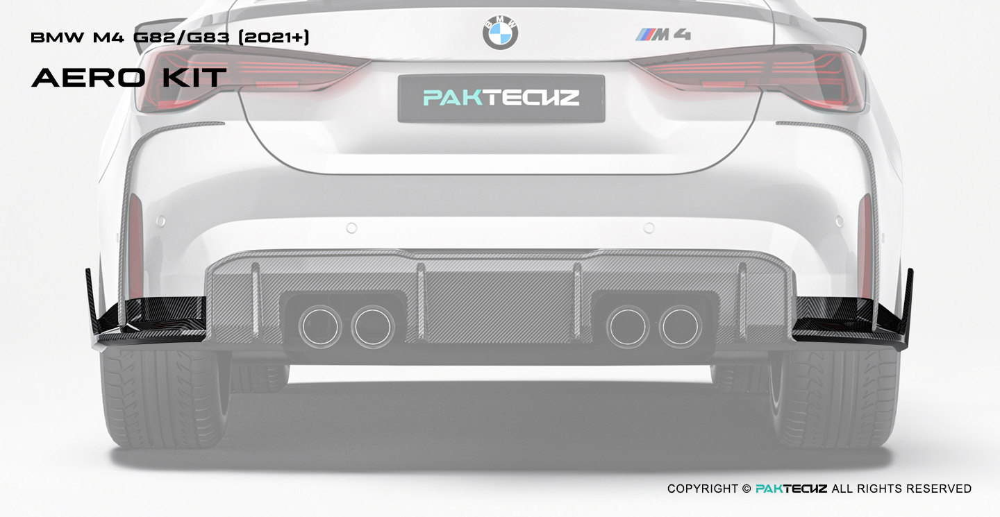 宝马M4 (G82 G83) Paktechz 款碳纤维后包角