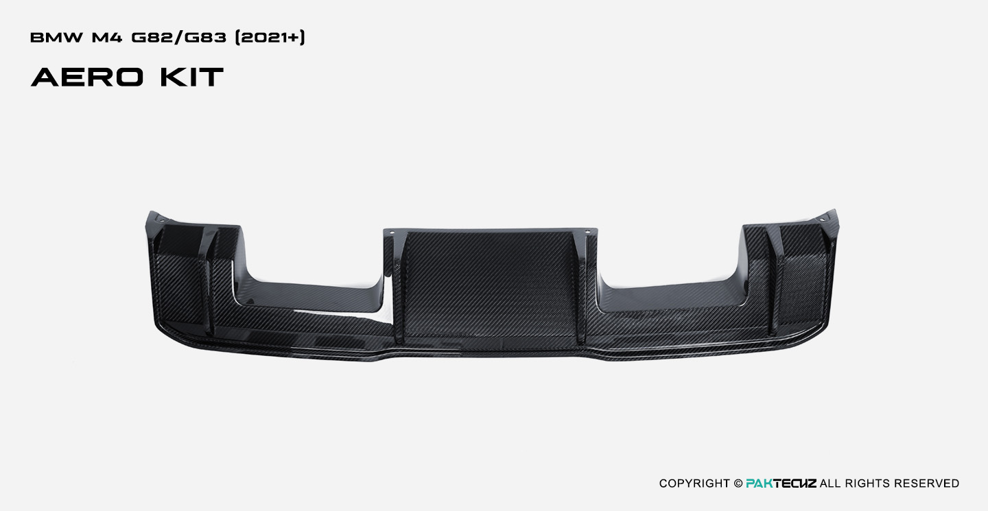 宝马M4 (G82 G83) Paktechz 款碳纤维后唇