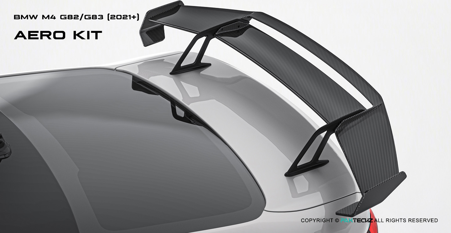 宝马M4 (G82 G83) Paktechz 款碳纤维尾翼