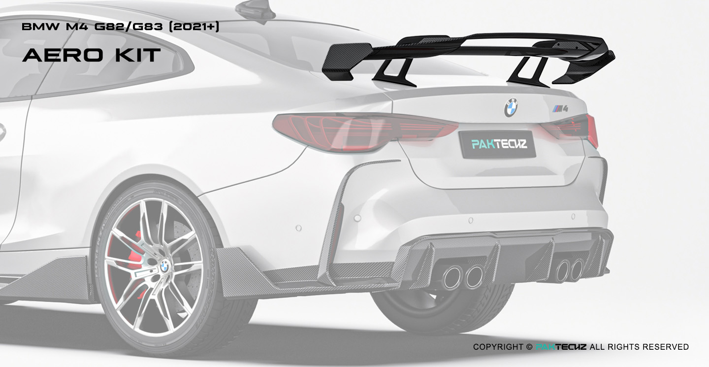 宝马M4 (G82 G83) Paktechz 款碳纤维尾翼