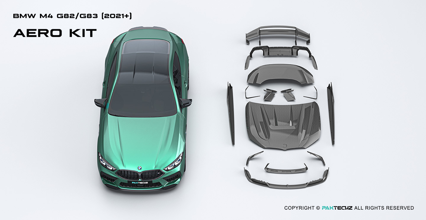 BMW M8 (F91 F92 F93) Carbon Fiber Aerodynamic Body Kit