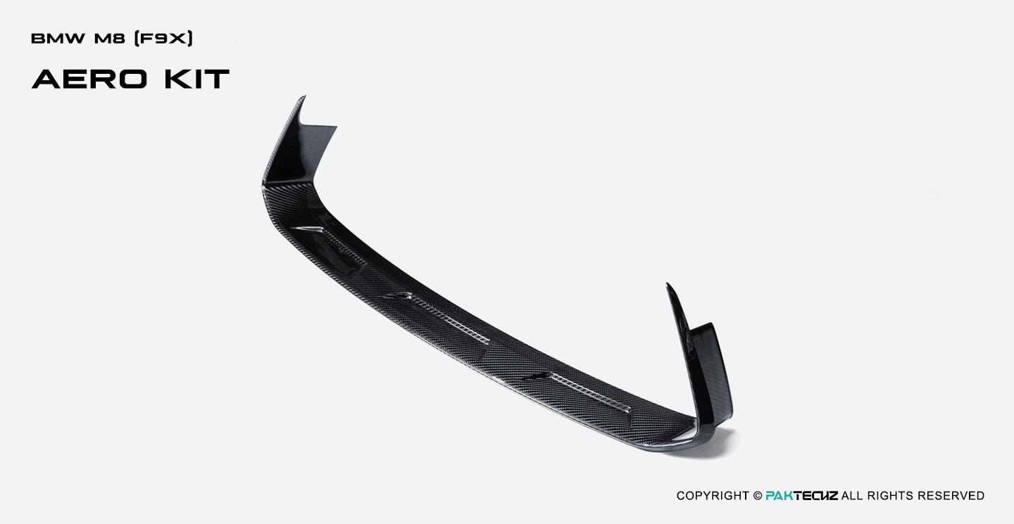 BMW M8 (F91 F92 F93) Paktechz Design Carbon Fiber Front Vent Trim