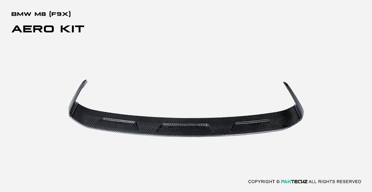 BMW M8 (F91 F92 F93) Paktechz Design Carbon Fiber Front Vent Trim