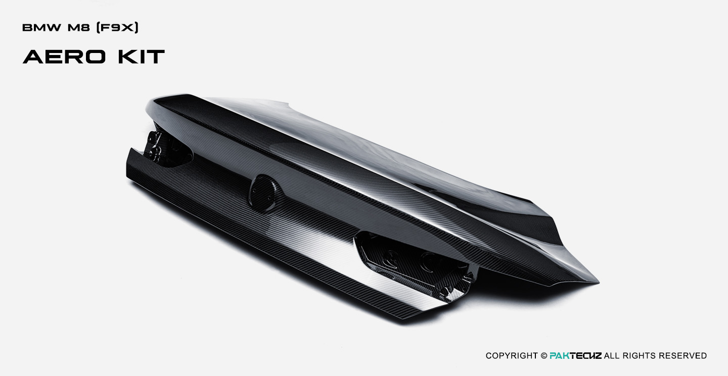 BMW M8 F92 OEM Style Carbon Fiber Trunk Lid