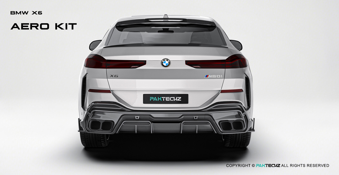 BMW X6 G06 Paktechz Design Carbon Fiber Body Kit
