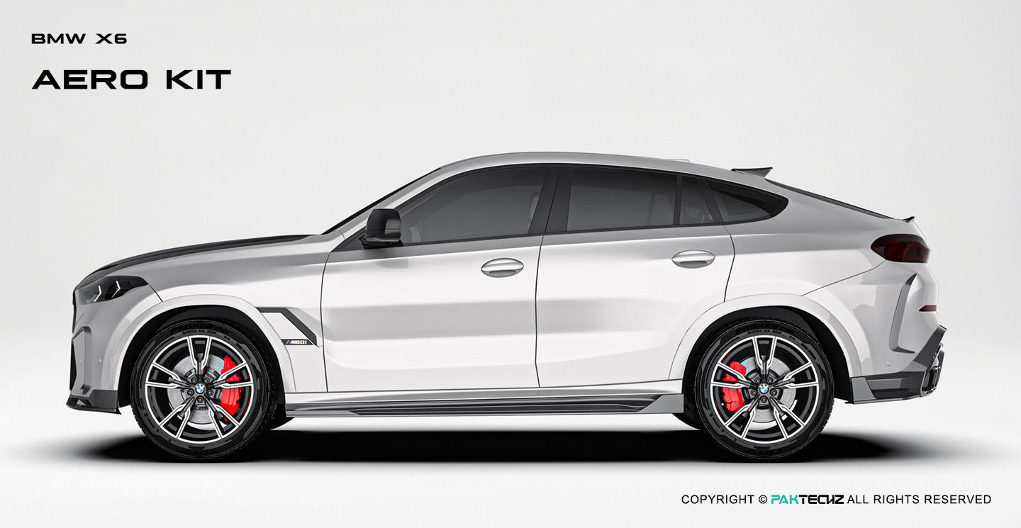 BMW X6 G06 Paktechz Design Carbon Fiber Body Kit